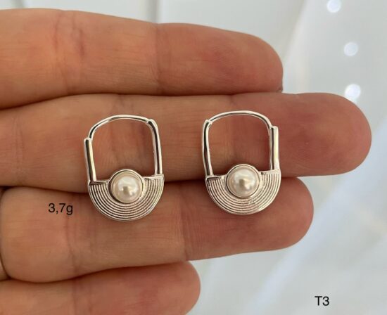 Aros argolla de plata 925