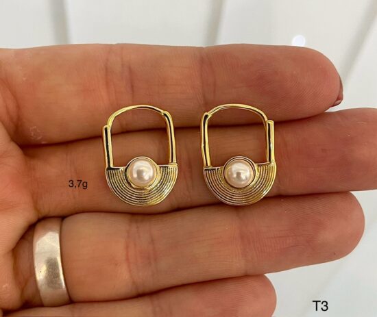 Aros argolla de plata 925