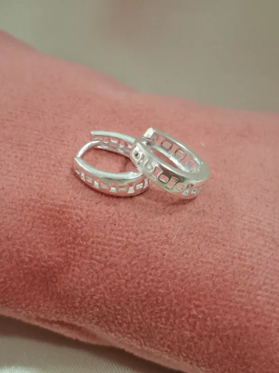 Aros de plata