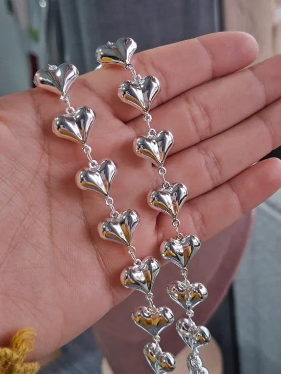 Pulsera de plata laminada