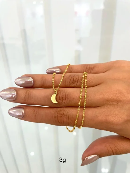 Cadena de plata gold