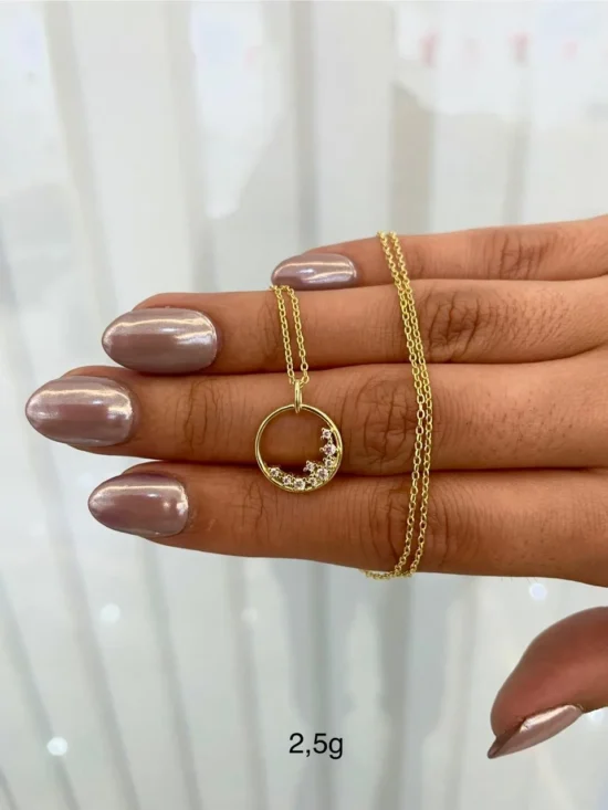 Cadena de plata gold