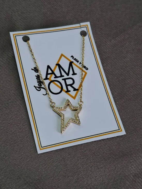 Cadena de plata gold